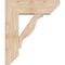 Ekena Millwork Funston Slat Smooth Bracket w/ Offset Brace, Douglas Fir, 7 1/2"W x 22"D x 26"H BKT0806X22X26FST06SDF - alternate 2